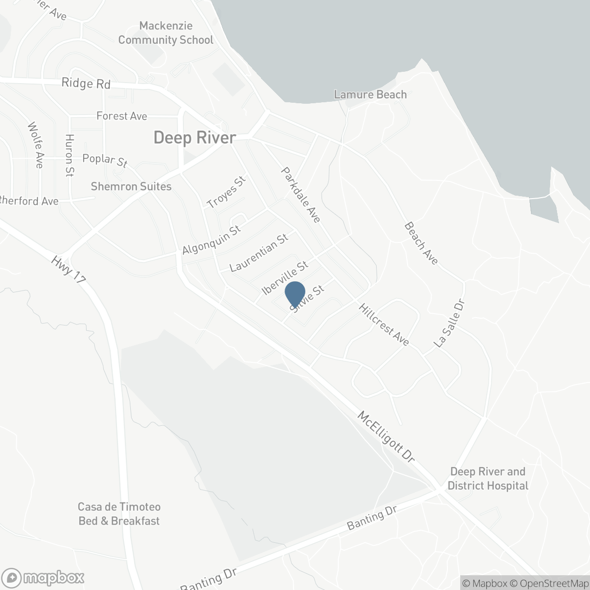 18 SILVIE STREET, Deep River, Ontario K0J 1P0